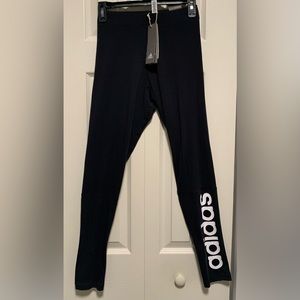 NWT Adidas Tight/ Normal Length Black Leggings